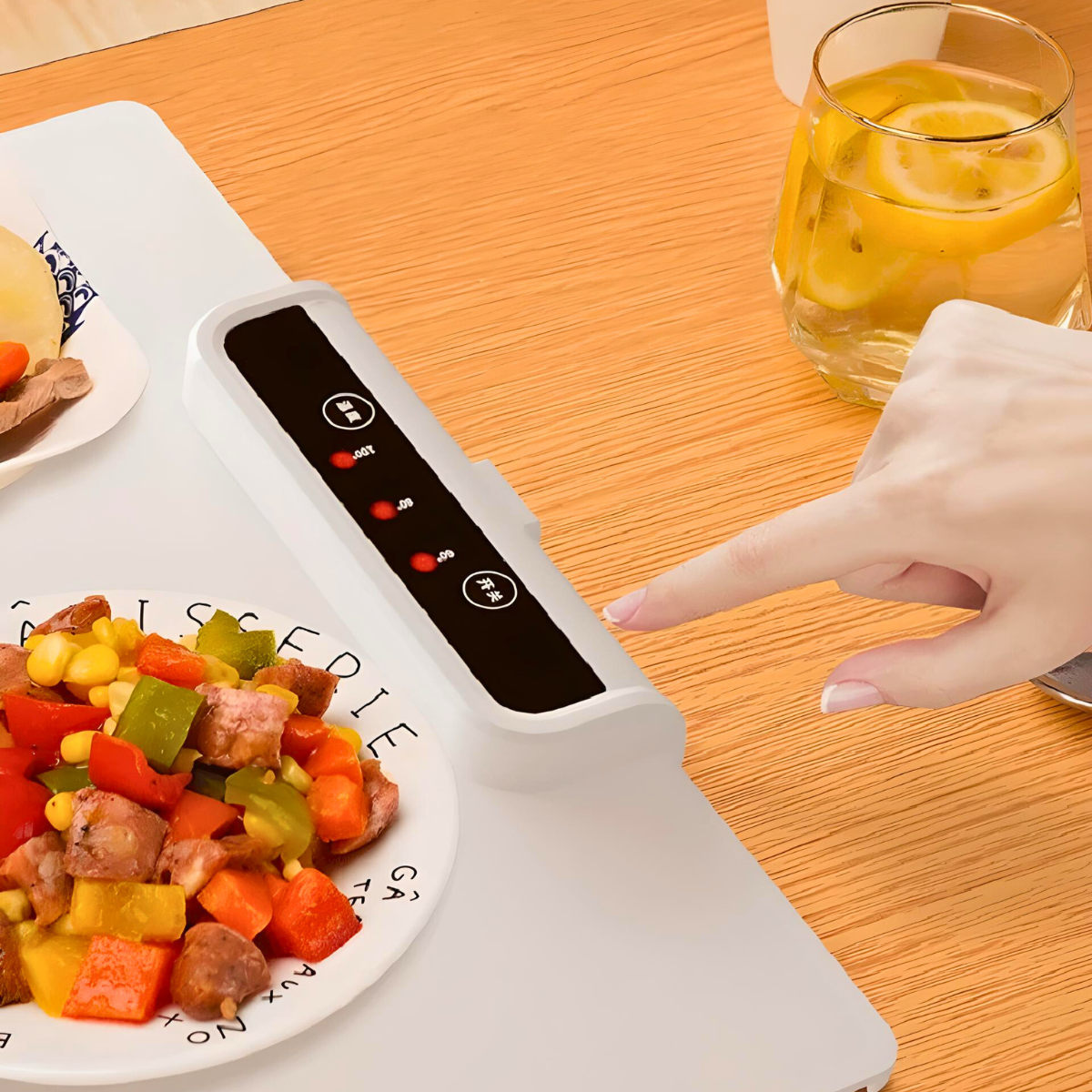 Fast Heating Food Electric Warming Tray - Keep Your Meals Warm & Ready!