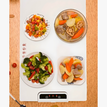 Fast Heating Food Electric Warming Tray - Keep Your Meals Warm & Ready!