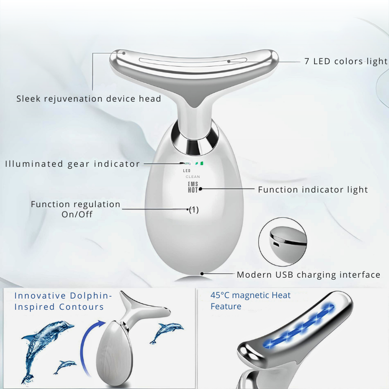 LumiGlow - Rejuvenating Radiance Facial Massager